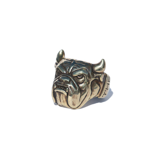 BLUE DOG RING (BRASS)