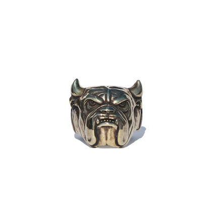 BLUE DOG RING (BRASS)