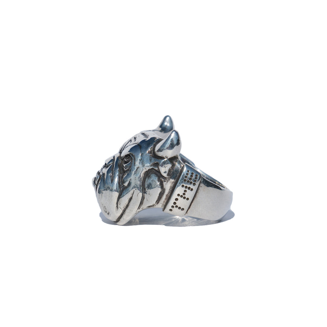 BLUE DOG RING (SILVER)