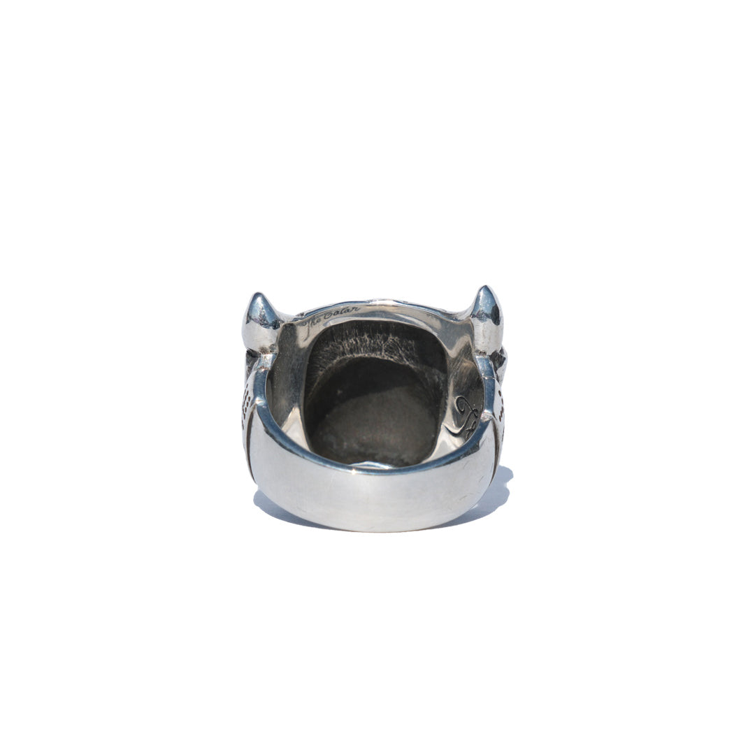 BLUE DOG RING (SILVER)