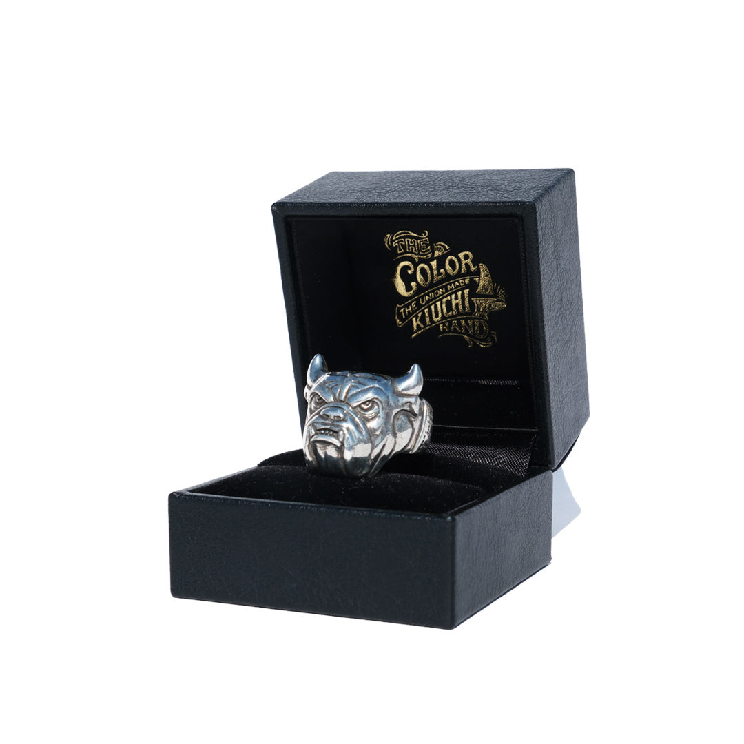 BLUE DOG RING (SILVER)